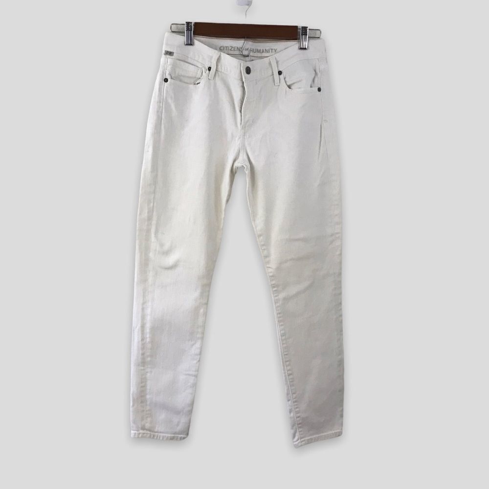 Michael Kors Selma Skinny white jeans‎